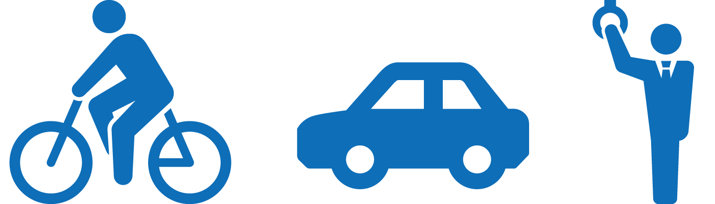 通勤スタイルのアイコン